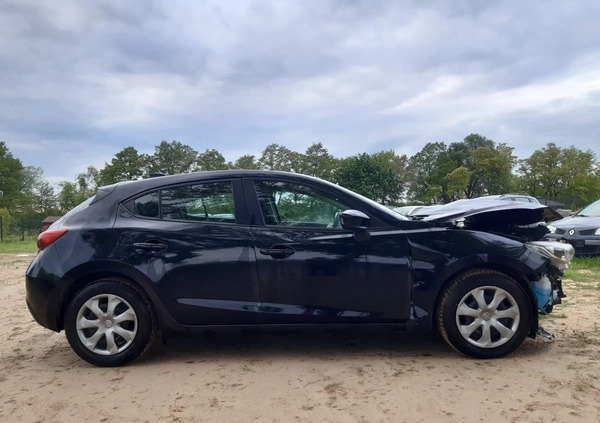 Mazda 3 cena 13500 przebieg: 92152, rok produkcji 2014 z Trzemeszno małe 79